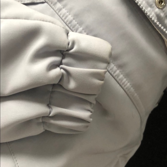 grey trench coat - Picture 2 of 4